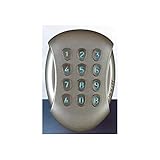  Digicode GALEO en alliage d\'aluminium avec électronique déportée 1 relais CDVI