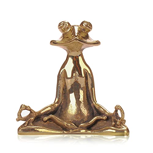 Gold Feng Shui Frog Statue
