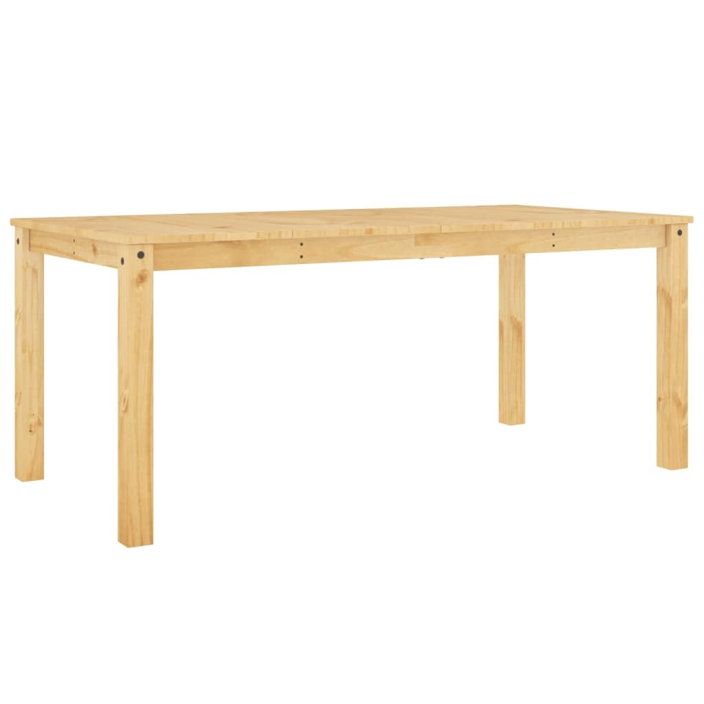 vidaXL Mesa de Comedor Panama Madera Maciza de Pino 180x90x75 cm