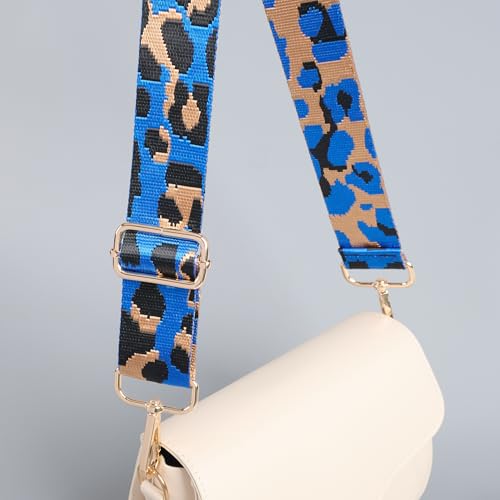 Image of chushui Leopard Print Purse Strap for Women,Adjustable Crossbody Bag Strap