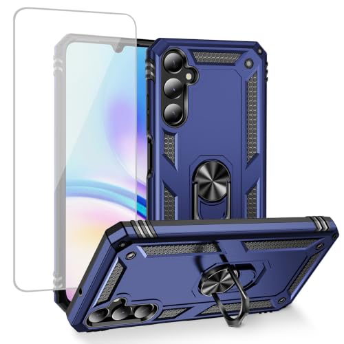Coque Samsung A05S SM-A057F robuste avec verre trempé et support aimanté