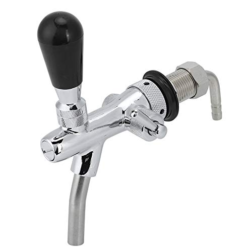 Robinet de bière G5/8 inox compensateur de débit pour tireuse et fût