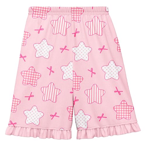 LQSZ Girls Pajamas Set Summer Kids Princess PJS Shorts Sleeve Lounge Set Sleepwear for 3-10 Years4