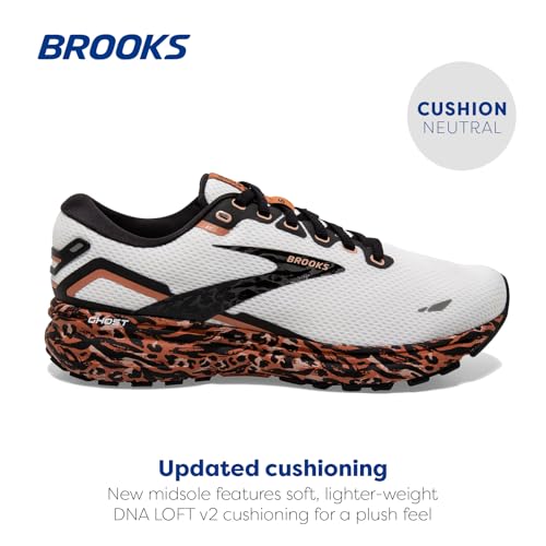 Brooks Brooks Women's Ghost 15 Neutral Running Shoe - Sunburn/Maple/Black - 5 Medium