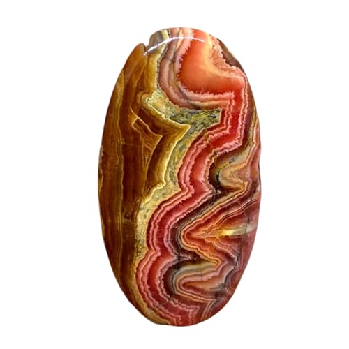 Rhodochrosite naturelle pour fabrication de bijoux cabochon ovale de 59 mm en vrac
