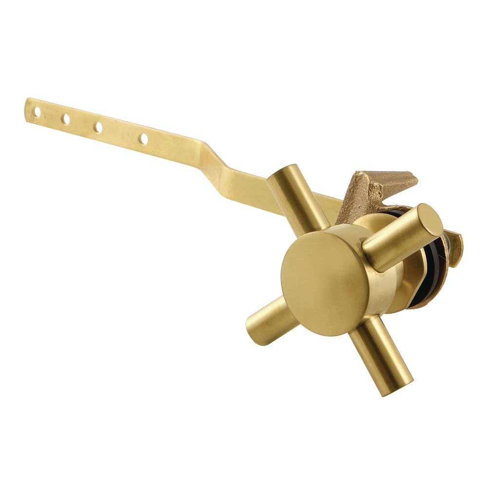 Concord Front Mount Toilet Tank Lever Brushed Brass