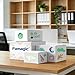 Famagic 10 Pack 8x6x4 Inch Small Shipping Boxes White Corrugated Cardboard Boxes Mailer for Small Business, Mailing Boxes for Packaging Bulk