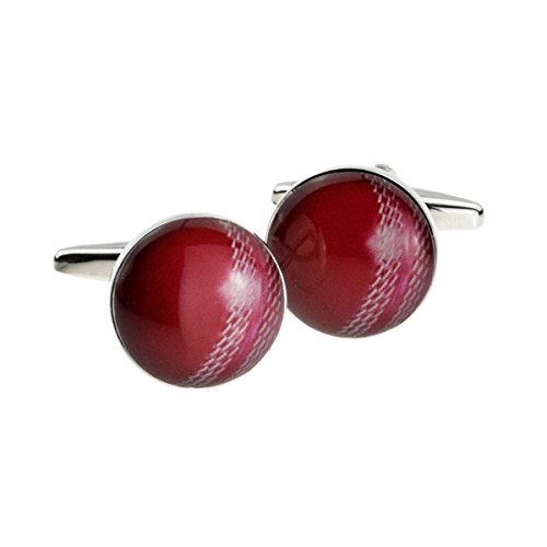 Mancuernillas de hombre RGT pelota de cricket miniatura 1