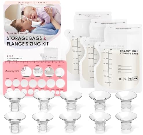 Amazon.com : Nursi Luna Flange Sizing Kit with Flange Inserts 13/15/17 ...