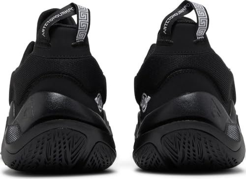 Nike Men's Giannis Immortality 2 Basketball Shoes, Black/Black-Wolf Grey-White, 7M US