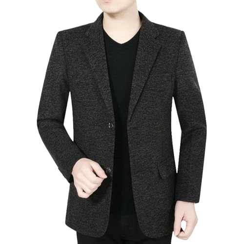 Blazer décontracté homme veste mi-saison légère manteau court printemps automne sans repassage