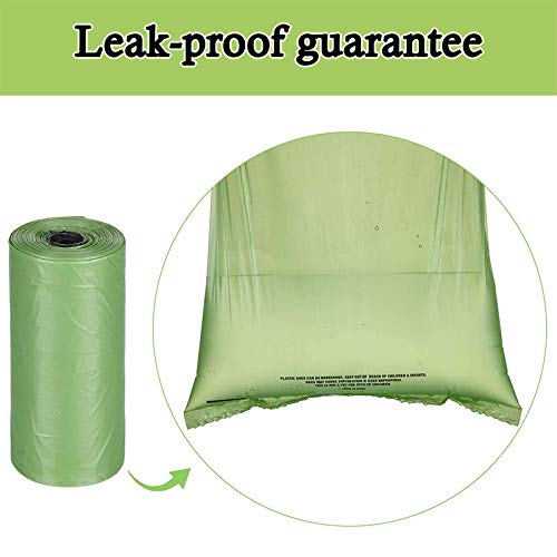 Porta sacchetti per cani con luce flash a LED, per...