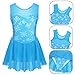 MSemis Vestido Patinaje Artístico Competición para Niñas Maillot Gimnasia Rítmica Leotardo Ballet...