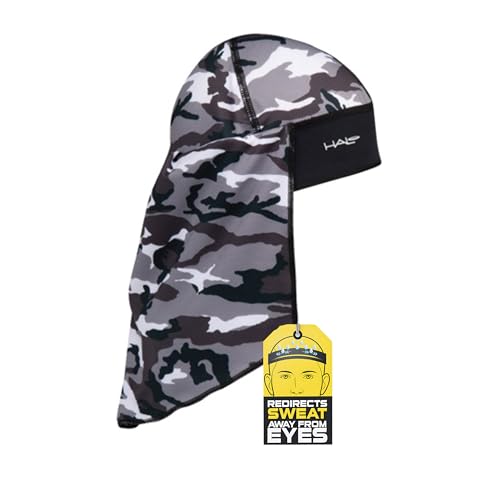 Image of Halo Headband Solar Sun-Protective Skull Cap and Tail