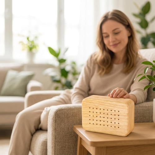Caja de sonido con canto de pájaros para eliminar el estrés del hogar 6