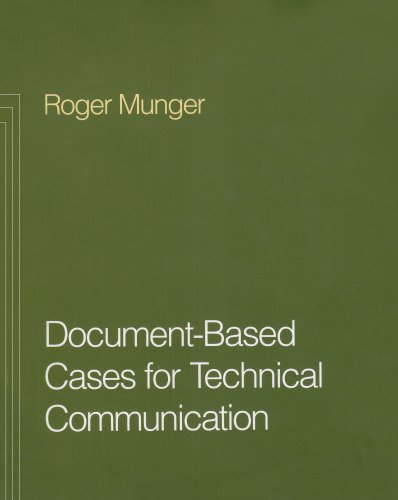 Technical Communication 8e & Document Based Cas... 0312455674 Book Cover