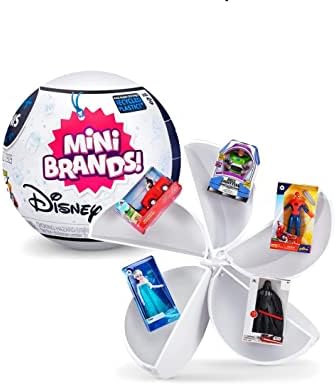 5 Surprise Mini Brands Disney Store Exclusive Series 1 Capsule Collectibles (3 Capsules)