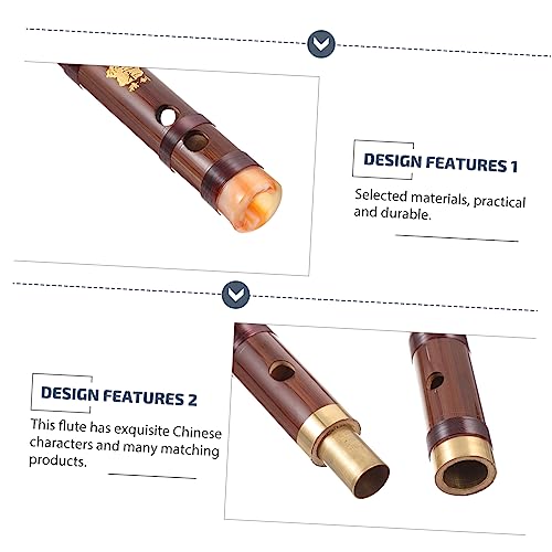 Toyvian Flauta Portátil De Bambú Tradicional Para Principiantes Ligera y Resistente Diseño Cómodo Tono e Adecuado Para Jóvenes y Aprendizaje Musical Cualquier Lugar - imagen 8