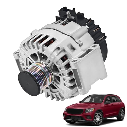 HonHuCo Alternator Compatible with Mercedes Benz GLS450 2017-2019 GL450 2015 2016 GLE450 AMG C450 AMG 2016 E43 AMG 2017 2018 3.0L V6 12V 200A 0009068706 VAL439980