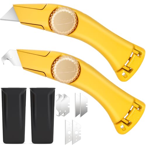 Lizenoz 2-Pack Yellow Roofing Knife