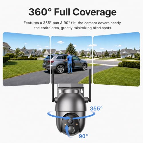 Security Cameras Wireless Outdoor Kit, No Monthly Fee, Local Storage - image 5