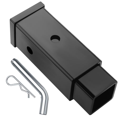 Trailer Hitch Receiver Adapter Reducer Sleeves Set by Beaquicy Adjustable 3 to 2-1/2 or 2 Inch Compatible for Most Vehicles and Trailer - 1 Year Warranty
