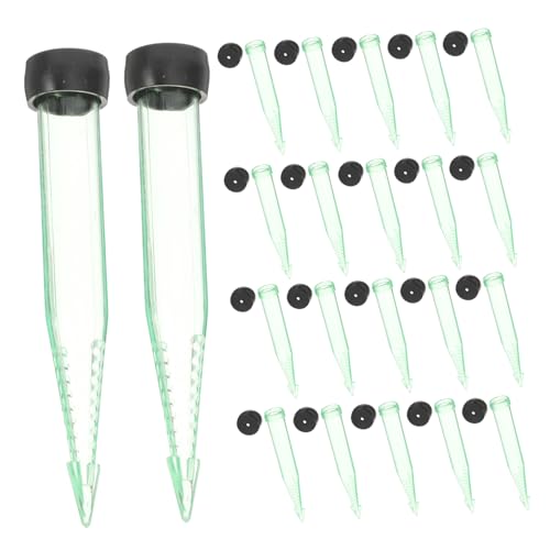 HAPINARY Effortless Bouquet Hydration: 50 Pack of Plastic Floral Water Tubes for Fresh Flower Arrangements Reusable