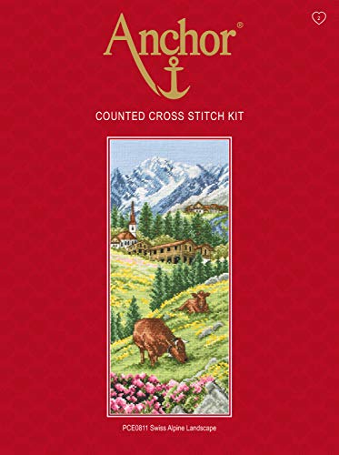 Swiss Alpine Landscape Cross Stitch Kit