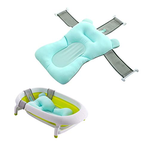 SDGDFXCHN Baby Badewanne Kissen, Neugeborenes Baby Anti-Rutsch-Badekissen, Jungen Mädchen Unisex (0-12 Monate) Cover