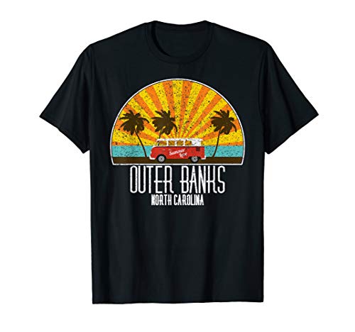 Outer Banks North Carolina Vacation Souvenir T-shirt Gift