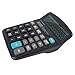 MyLifeUNIT Electronic Desktop Calculator with 12-Digit Large Display, Solar and AA Battery Dual Power