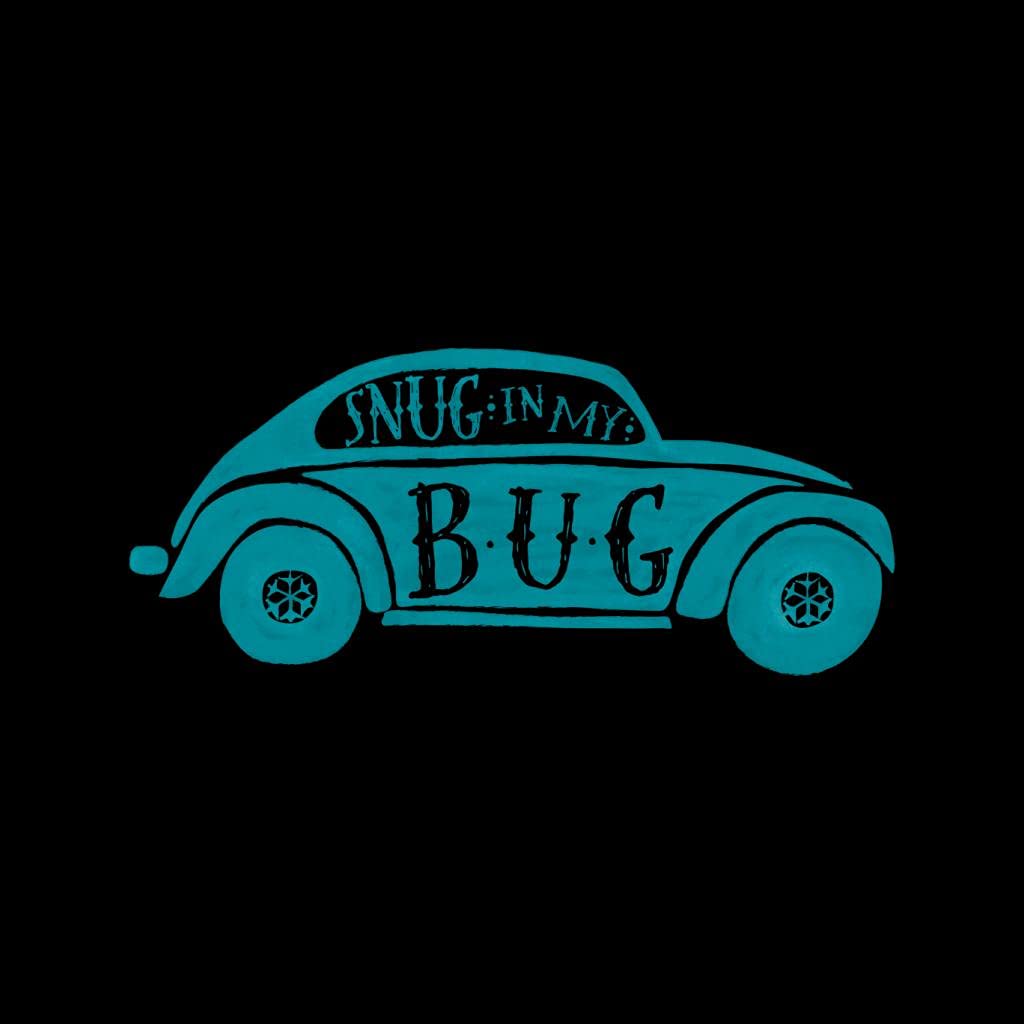 Volkswagen Beetle Snug in My Bug Women's T-Shirt Black