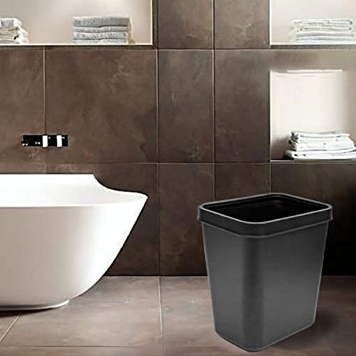 Basurero Rectangular Slim CHICIRIS 8L Plástico Gris miniatura 4