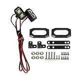 RC スペアパーツ For Axial For Traxxas For TRX4 For TRX6 For SCX10 90046 AXI03007 For Wraith Gen8 VS4-10 RC ライト ヘッドライト スポットライト 1/10 カー クローラー パーツ(Size 2 2pcs)