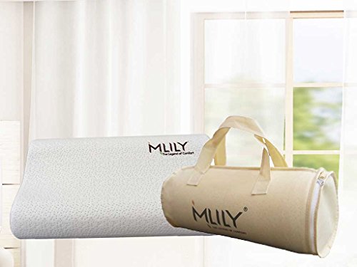 Orthopädisches Nackenstützkissen von Mlily Kissen aus viscoelastischem Airschaum (Memory Foam),...