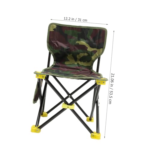 Chaise de pêche pliante compacte 33x33 cm tabouret portable léger
