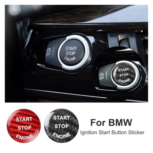 Bouton de démarrage de voiture compatible avec BMW E60 E90 sticker