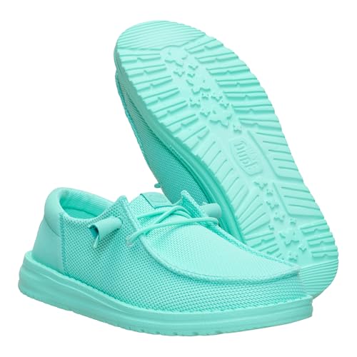 Image of HEYDUDE Women's Wendy Funk Mono Slip On Shoe | Stretch Knit Upper, Cushioned Foam Insole, Ultralight Casual Loafer