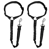 Auto-Sicherheitsgurt für Hunde, verstellbar, Sicherheitsgurt für Hunde, stoßfest, elastisch, starke Leine für Hunde, Haustiere, 2 Stück