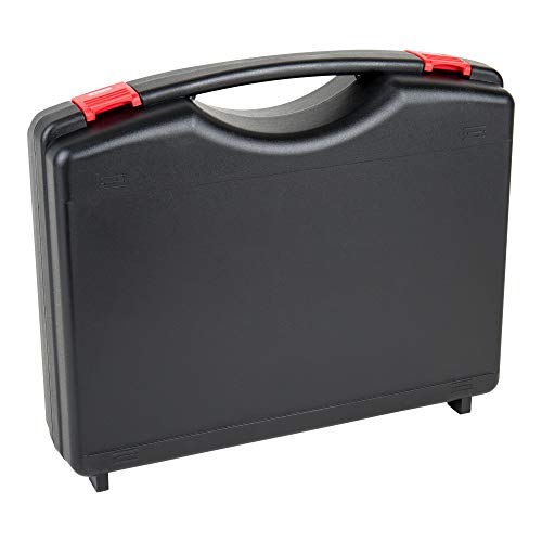 STIER Kunststoffkoffer PP m. Schaumstoffeinlage 330 x 272 x 82mm, Werkzeugkoffer, Gerätekoffer leer, Transportkoffer – Ansicht 3