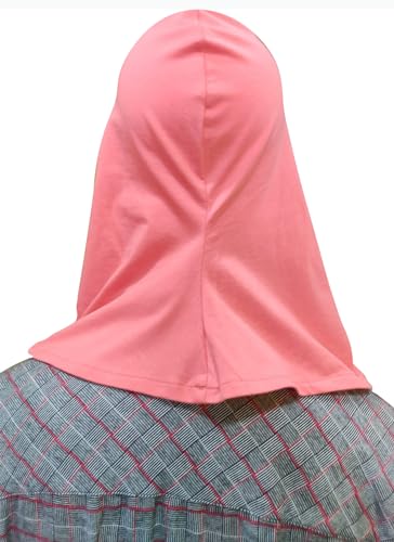 Image of TCP Women's Ninja Beige Jersey Cap, under scarf Neck Covering Hijab Tube cap Age 16+ years