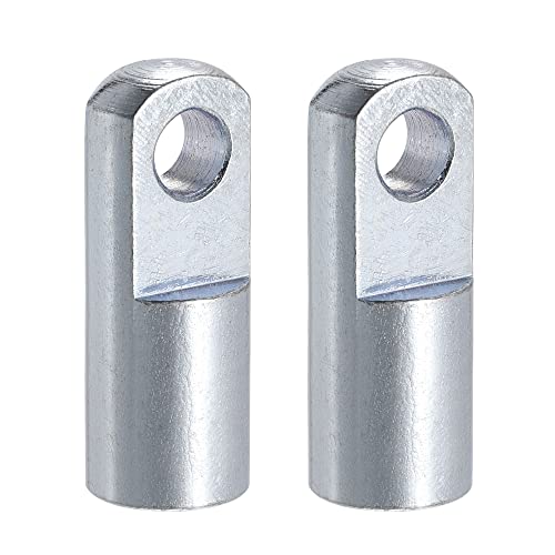 sourcing map - sourcing map Air Cylindre Tige Chape Extrémité M8x1.25 Femelle Filetage 42mm Longueur I Type Connecteur 2Pcs