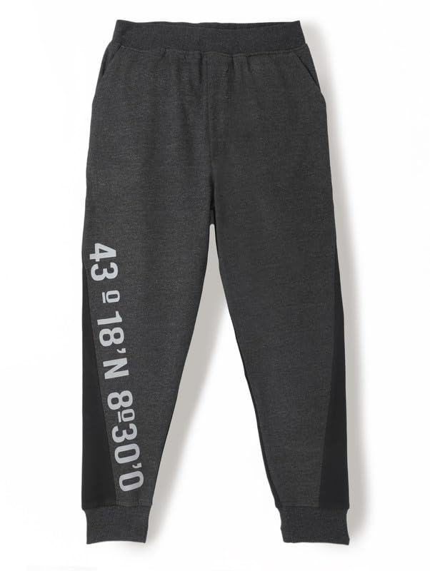 Image of chopper club Boys 6-14 Years Jogger Track Pants Cotton Regular Fit Sweatpants Lowers Pack of 2