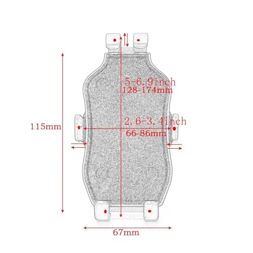 Support GPS moto CBR650F résistant aux vibrations pour VFR1200 - 2