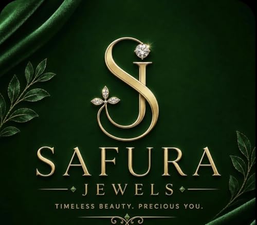 Image of Safura Jewels Jhumar, Gold Plated, American Diamond with Pearl Drops, Traditional Bridal Hair Jewellery for Weddings