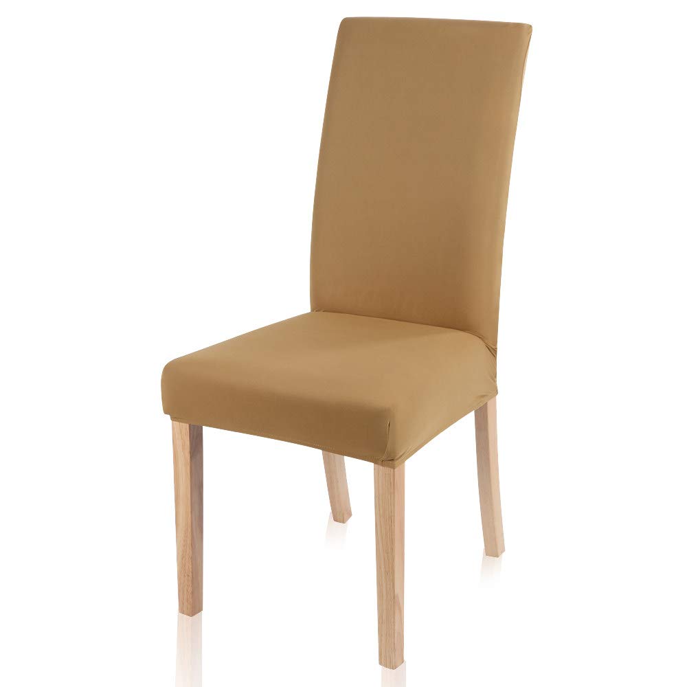 Housse de chaise en spandex élastique et anti-poussière pour protéger vos sièges de cuisine