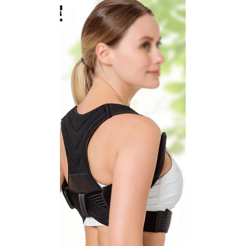 Adjustable Sitting Posture Stabilizing Belt Back Correction Breathable Clavicle Invisible Support