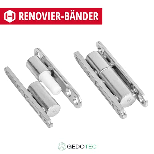 Gedotec Renovation Hinge in Galvanized Steel, 1 piece - Image 4