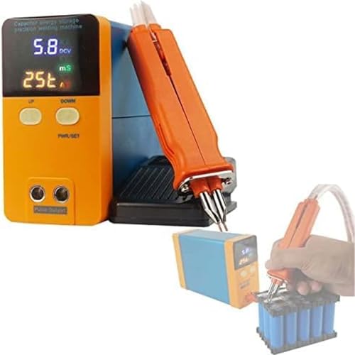 Image of PioMue Induction Automatic Spot Welder, Capacitor Energy Storage Spot Welder with 11.6KW High Power Output, for Battery Pack Maintenance and Material Welding