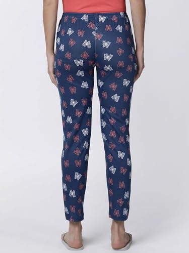 Image of KRYPTIC Women solid pure cotton elasticated waist band regular fit pyjama